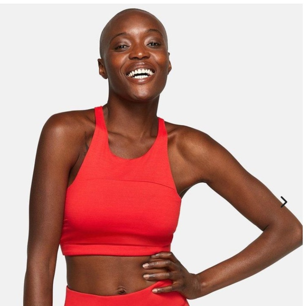 Outdoor Voices Move Free Crop Top - Scarlet (S)